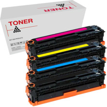 207X / 207A pack 4 toner generico HP W2210X / W2210A, W2211X / W2211A, W2212X / W2212A, W2213X / W2213A (con chip)