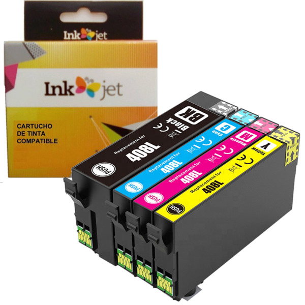 408L 408XL pack 4 tinteiro generico Epson 408L T09K1 T09K2 T09K3 T09K4