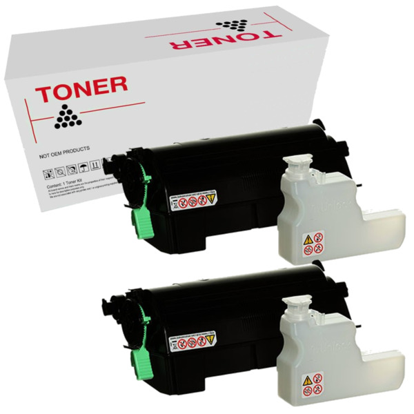 Aficio MP501 MP601 407824 pack 2 toner generico Ricoh Aficio MP501/MP601 (407824) 25,000 paginas