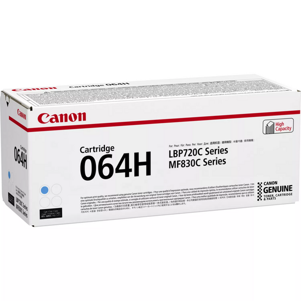 Canon 064H Cyan Cartucho de Toner Original - 4936C001