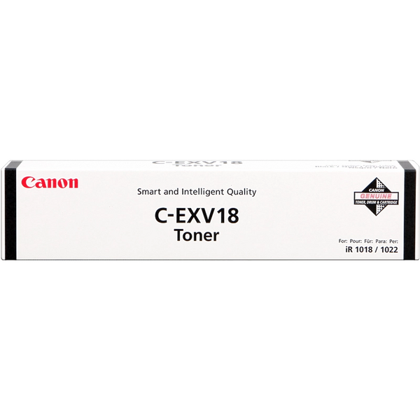 Canon CEXV18 Negro Cartucho de Toner Original - 0386B002