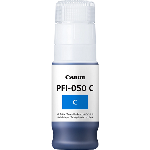 Canon PFI050 Cyan Botella de Tinta Original - PFI050C/5699C001