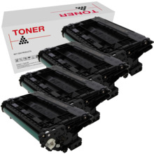 CF237A - 37A pack 4 toner negro generico HP CF237A (37A) Enterprise Flow MFP M631 M632 M607 M608 M609