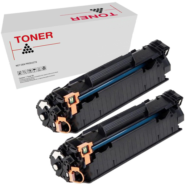 CF279A XL pack 2 toner negro generico HP CF279A XL (79A) 2.500 pag. (Jumbo).