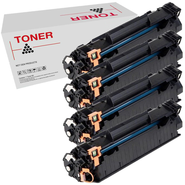 CF279A XL pack 4 toner negro generico HP CF279A XL (79A) 2.500 pag. (Jumbo).