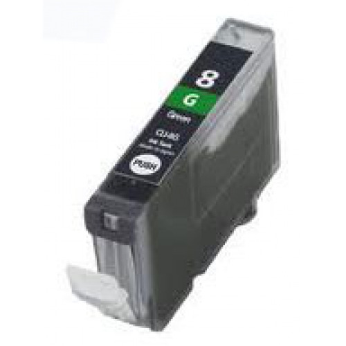 Compatible Canon CLI8 Verde Cartucho de Tinta - Reemplaza 0627B001