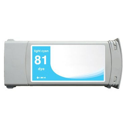 Compatible HP 81 Cyan Light Cartucho de Tinta - Reemplaza C4934A