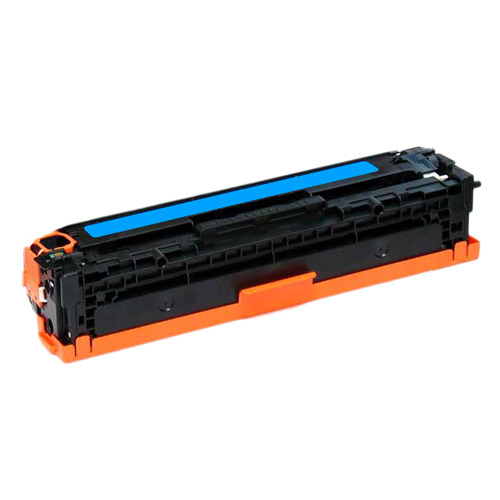 Compatible HP CB541A/CE321A/CF211A Cyan Cartucho de Toner - Reemplaza 125A/128A/131A