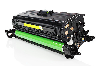 Compatible HP CE402A/CE252A Amarillo Cartucho de Toner - Reemplaza 507A/504A