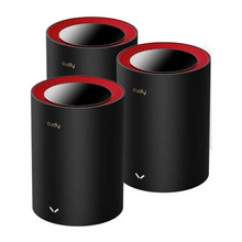 Cudy AX3000 Pack de 3 Sistemas WiFi 6 Mesh AX3000 2.5G Dual Band - Admite Ancho de Banda de 20/40/80/160MHz - 1x Puerto LAN 10/1