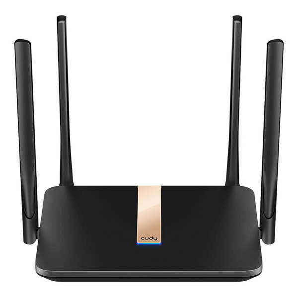 Cudy LT500D Router WiFi AC1200 4G LTE Doble Banda - 1x Puerto Wan 10/100Mbps y 3x Puertos Lan 10/100Mbps - 2x Antenas WiFi y 2x