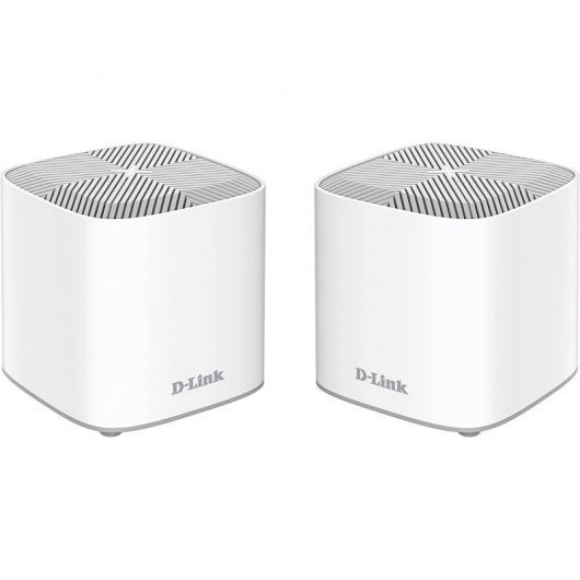 D-Link Sistema WiFi Mesh de Doble Banda - WiFi 6 - 2 Puntos de Acceso - Puerto LAN - Puerto WAN - MU-MIMO - WPA3