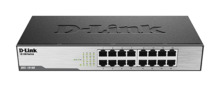 D-Link Switch 16 Puertos Gigabit 10/100/1000 Mbps no Gestionable