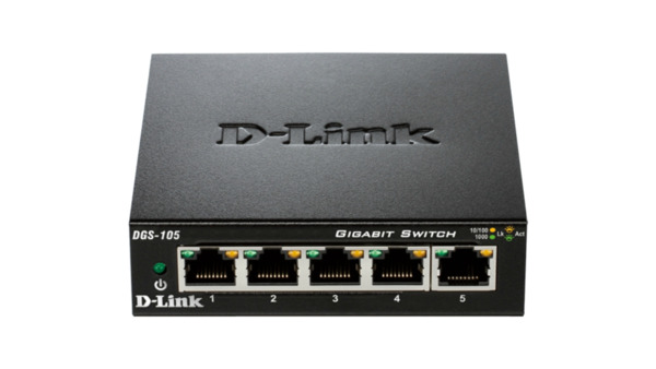 D-Link Switch 5 Puertos Gigabit 10/100/1000 Mbps