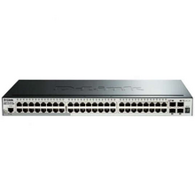 D-Link Switch Semigestionable 48 Puertos Gigabit + 2 Puertos Giga Combo + 4 Puertos 10G SFP+