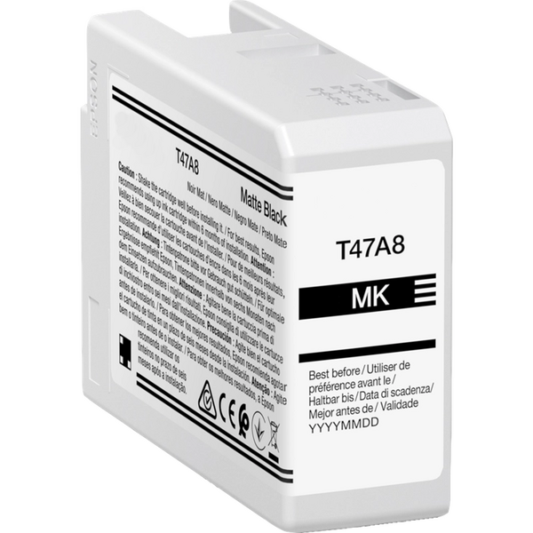 Compatible Epson T47A8 Negro Mate Cartucho de Tinta Pigmentada - Reemplaza C13T47A800