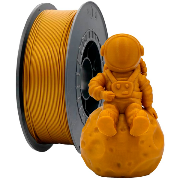 Filamento 3D PLA - Diametro 1.75mm - Bobina 1kg - Color Oro