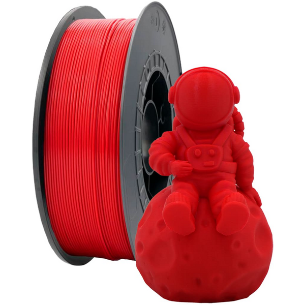 Filamento 3D PLA - Diametro 1.75mm - Bobina 1kg - Color Rojo