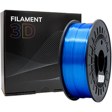 Filamento 3D PLA SILK - Diametro 1.75mm - Bobina 1kg - Color Azul