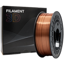 Filamento 3D PLA SILK - Diametro 1.75mm - Bobina 1kg - Color Cobre