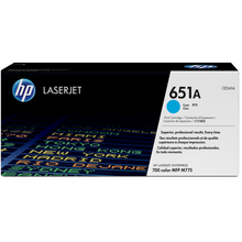 HP CE341A Cyan Cartucho de Toner Original - 651A