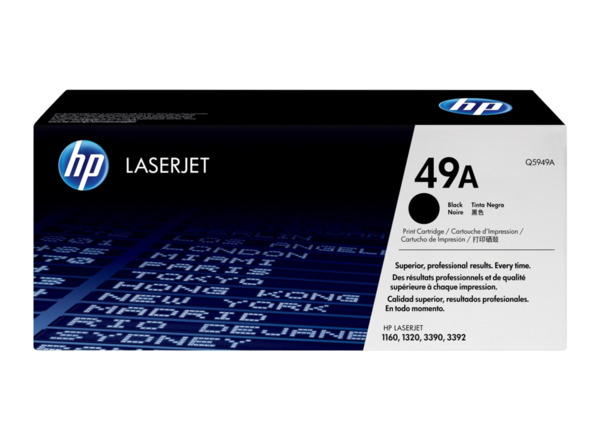 HP Q5949A Negro Cartucho de Toner Original - 49A