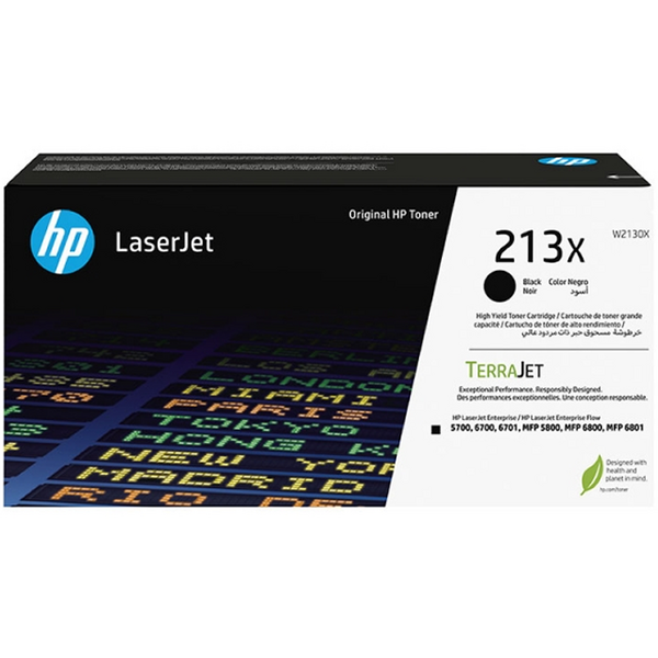 HP W2130X Negro Cartucho de Toner Original - 213X