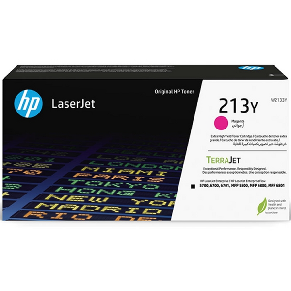 HP W2133Y Magenta Cartucho de Toner Original - 213Y