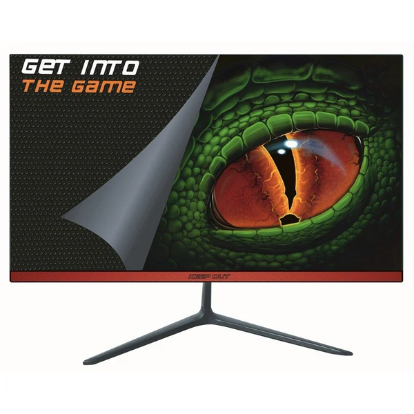 KeepOut Monitor Gaming LED 21.5" Full HD 1080p 100Hz - Respuesta 4ms - Angulo de Vision 178º - Altavoces 6W - 16:9 - HDMI, VGA,