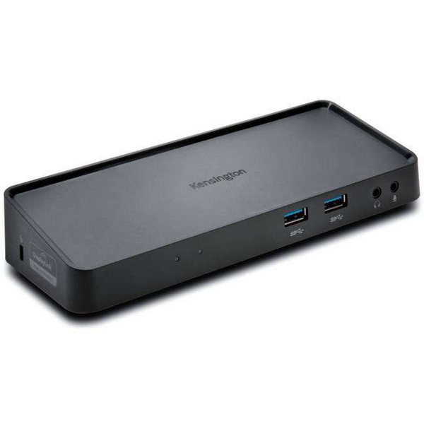 Kensington Replicador de Puertos USB 30 Universal Sd3600 - Video HD Doble de 1080P - Dos Puertos USB 30 Delanteros - Cuatro Puer