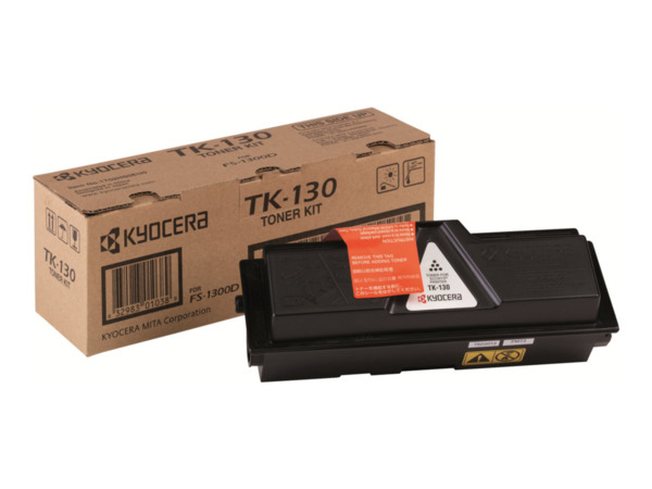 Kyocera TK130 Negro Cartucho de Toner Original - 1T02HS0EU0/1T02HS0EUC