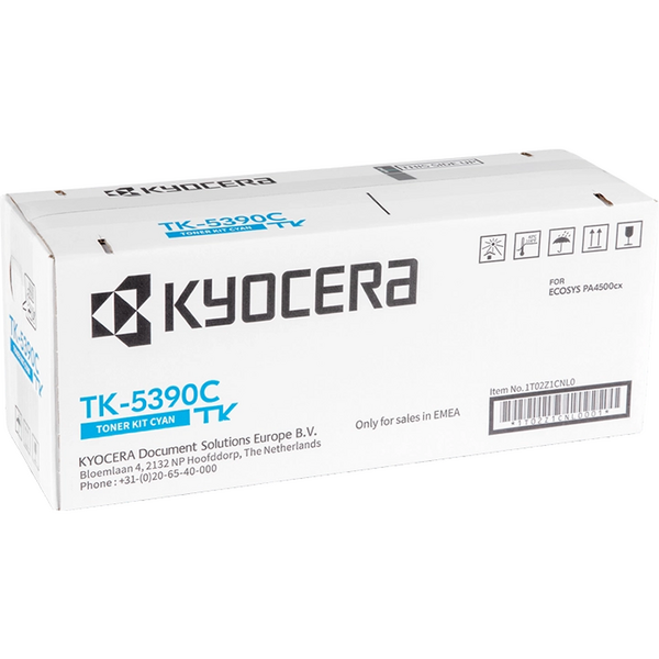 Kyocera TK5390 Cyan Cartucho de Toner Original - 1T02Z1CNL0/TK5390C