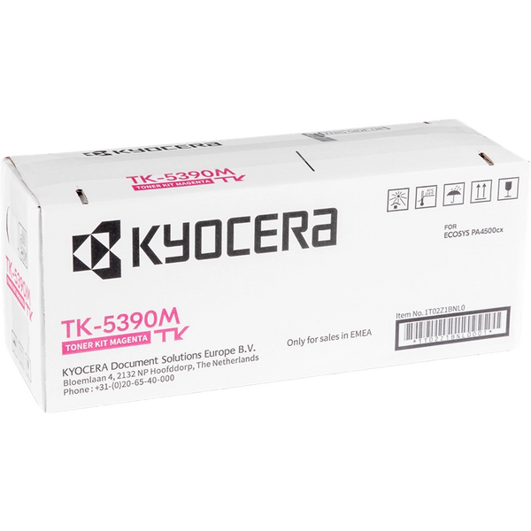 Kyocera TK5390 Magenta Cartucho de Toner Original - 1T02Z1BNL0/TK5390M