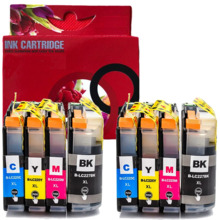 LC227XL LC225XL pack 8 tinteiro generico Brother LC227XLBK LC225XLC LC225XLM LC225XLY