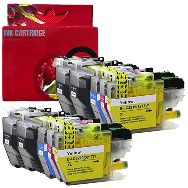 LC3219XL pack 10 tinteiro generico Brother LC3219XLBK LC3219XLC LC3219XLM LC3219XLY