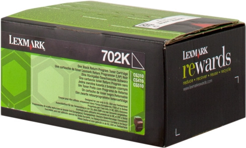 Lexmark CS310/CS410/CS510 Negro Cartucho de Toner Original - 70C20K0/702K