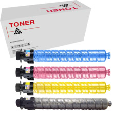 MP-C2503 / MP-C2003 / MP-C2004 / MP-C2504 pack 4 cartuchos de toner compatible con Ricoh Aficio 841925 / 841918, 841926 / 841919