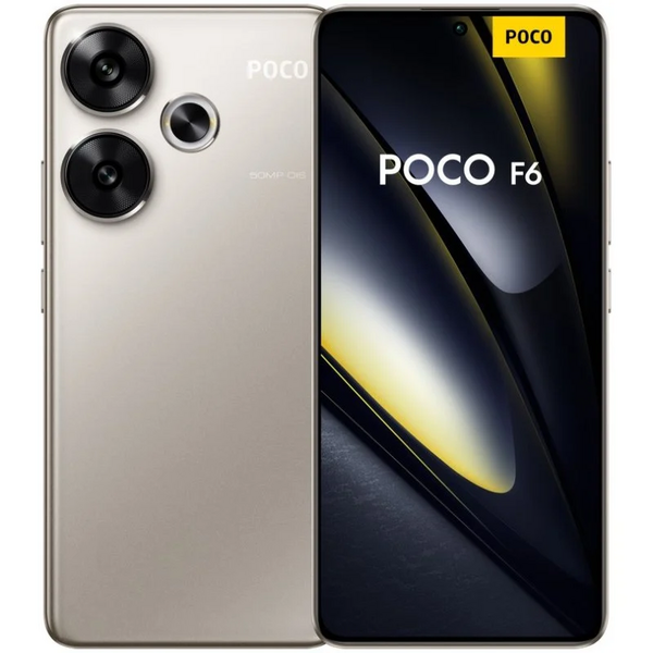 Poco F6 5G Smartphone Pantalla AMOLED 6.67" - 12GB - 512GB - Camara Principal 50MP - Bateria 5000mAh - Admite Carga de 90W - Col