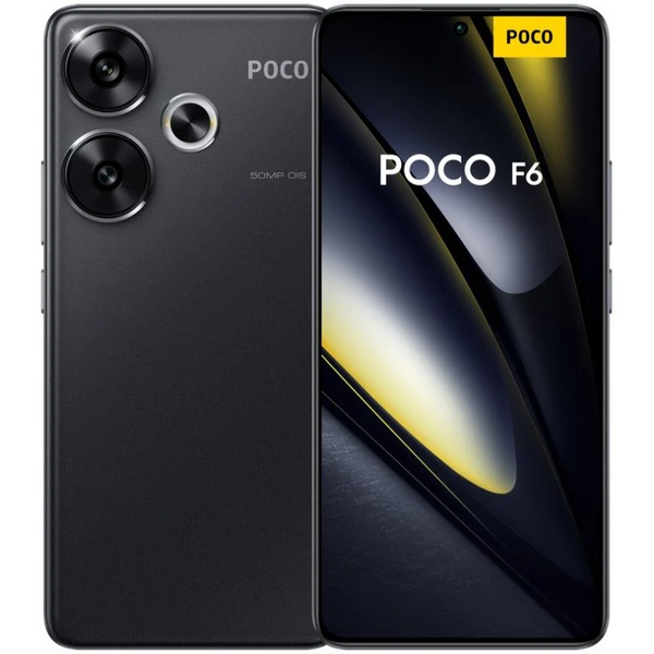 Poco F6 5G Smartphone Pantalla AMOLED 6.67" - 8GB - 256GB - Camara Principal 50MP - Bateria 5000mAh - Admite Carga de 90W - Colo