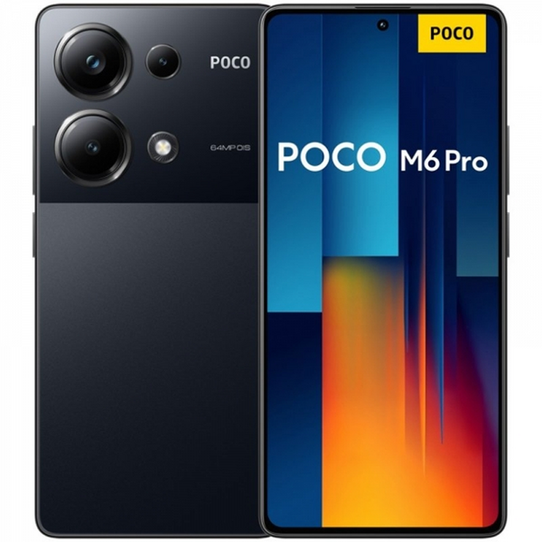 Poco M6 Pro Smartphone Pantalla AMOLED 6.67" - 12GB - 512GB - Camara Principal 64MP - Bateria 5000mAh - Admite Carga de 67W - Co