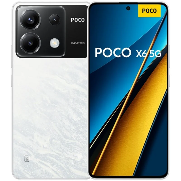 Poco X6 5G Smartphone Pantalla AMOLED 6.67" 1.5K - 8GB - 256GB - Camara Principal 64MP - Bateria 5000mAh - Admite Carga de 67W -