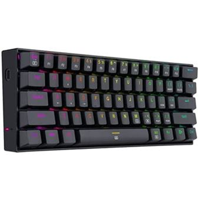 Redragon Dragonborn K630 Teclado Mecanico Gaming TKL USB - Iluminacion RGB - Teclas Redragon Brown - Layout USA - Antighosting -