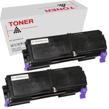 SP400E / SP450LE / SP400HE pack 2 cartuchos de toner compatible con Ricoh Aficio 408062 / 408061 / 408060 de alta calidad