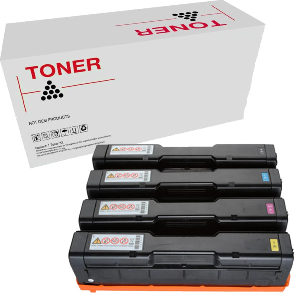 SPC231 / SPC232 / SPC242 / SPC310 / SPC311 / SPC312 / SPC320 / SPC342 pack 4 toner generico Ricoh Aficio 406479 406480