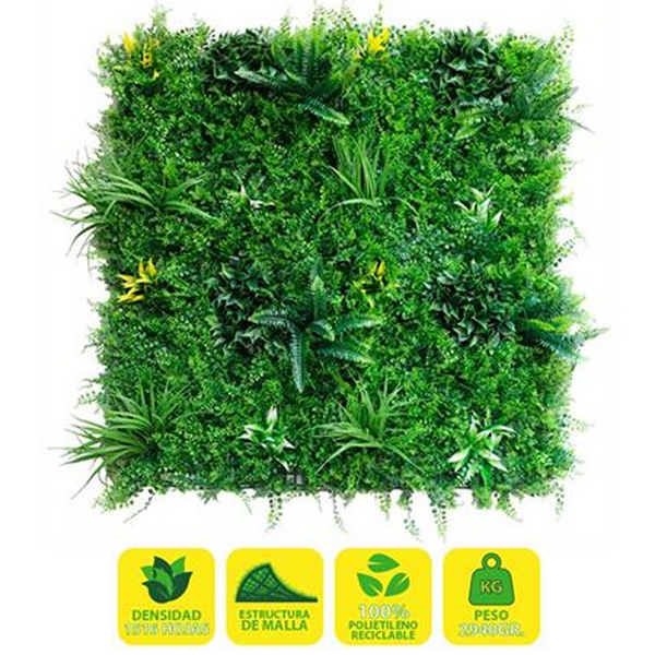 Sungarden Jardin Vertical Serie Verdisa 100x100cm - Color Verde