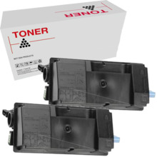 TK3200 pack 2 cartuchos de toner compatible con Kyocera 1T02X90NL0 de alta calidad