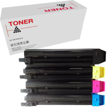 TK8325 pack 4 toner generico Kyocera 1T02NP0NL0/TK8325K 1T02NPCNL0/TK8325C 1T02NPBNL0/TK8325M 1T02NPANL0/TK8325Y