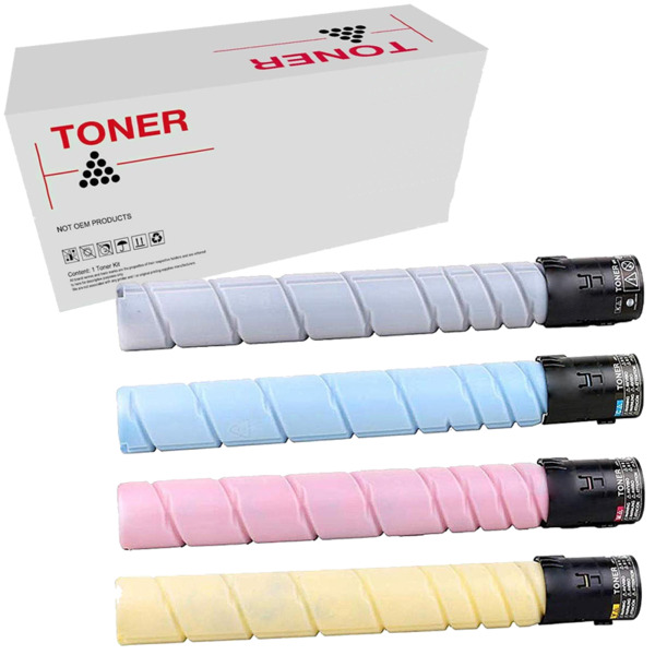 TN216 / TN319 Bizhub C220 C280 C360 pack 4 toner generico Konica Minolta Bizhub A11G151, A11G451, A11G351, A11G251