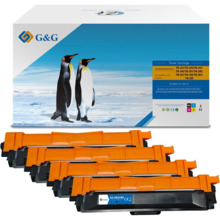 TN241 / TN242 pack 4 toner G&G generico Brother TN241BK / TN242BK, TN241CMY / TN245CMY / TN242CMY / TN246CMY