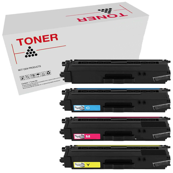 TN320/TN325/TN321/TN326/TN329 pack 4 toner generico Brother TN-326BK TN-326C TN-326M TN-326Y